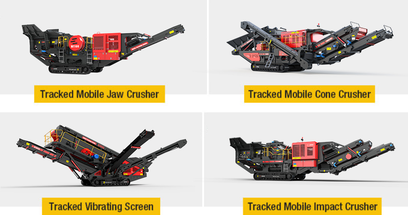Fote Tracked Mobile Crusher